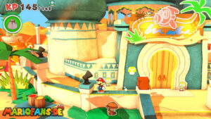 Snif City — Paper Mario: The Origami King walkthrough screenshot