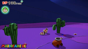 Scorching Sandpaper West — Paper Mario: The Origami King walkthrough screenshot