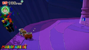 Scorching Sandpaper West — Paper Mario: The Origami King walkthrough screenshot