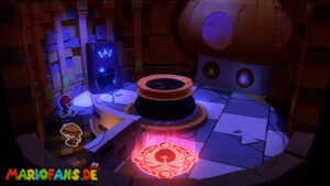 Scorching Sandpaper West — Paper Mario: The Origami King walkthrough screenshot