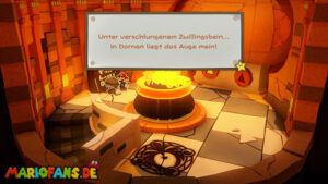 Scorching Sandpaper West — Paper Mario: The Origami King walkthrough screenshot