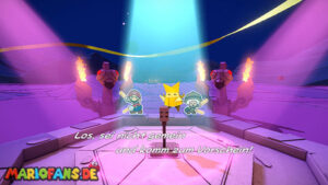 Fire Vellumental Cave — Paper Mario: The Origami King walkthrough screenshot