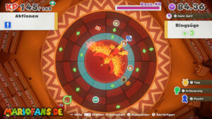 Fire Vellumental Cave — Paper Mario: The Origami King walkthrough screenshot