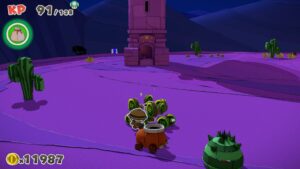 Scorching Sandpaper Far West — Paper Mario: The Origami King walkthrough screenshot