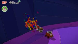 Scorching Sandpaper Far West — Paper Mario: The Origami King walkthrough screenshot