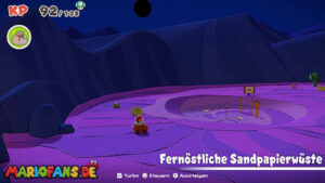 Scorching Sandpaper Far East — Paper Mario: The Origami King walkthrough screenshot