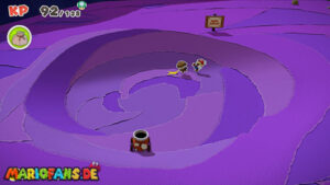 Scorching Sandpaper Far East — Paper Mario: The Origami King walkthrough screenshot