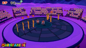 Scorching Sandpaper Far East — Paper Mario: The Origami King walkthrough screenshot