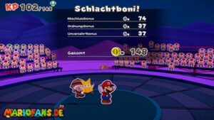 Scorching Sandpaper Far East — Paper Mario: The Origami King walkthrough screenshot