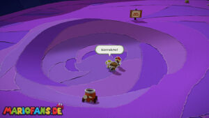 Scorching Sandpaper Far East — Paper Mario: The Origami King walkthrough screenshot