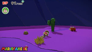 Scorching Sandpaper Far East — Paper Mario: The Origami King walkthrough screenshot