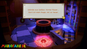 Scorching Sandpaper Far East — Paper Mario: The Origami King walkthrough screenshot