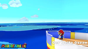 The Great Sea — Paper Mario: The Origami King walkthrough screenshot