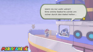 The Great Sea — Paper Mario: The Origami King walkthrough screenshot