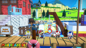 The Great Sea — Paper Mario: The Origami King walkthrough screenshot