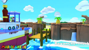 Scuffle Island — Paper Mario: The Origami King walkthrough screenshot
