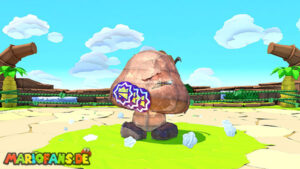 Scuffle Island — Paper Mario: The Origami King walkthrough screenshot