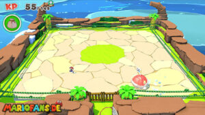 Scuffle Island — Paper Mario: The Origami King walkthrough screenshot