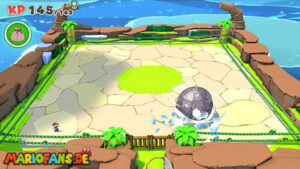 Scuffle Island — Paper Mario: The Origami King walkthrough screenshot