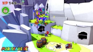 Bonehead Island — Paper Mario: The Origami King walkthrough screenshot