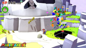 Bonehead Island — Paper Mario: The Origami King walkthrough screenshot