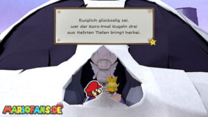 Bonehead Island — Paper Mario: The Origami King walkthrough screenshot