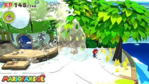Mushroom Island — Paper Mario: The Origami King walkthrough screenshot