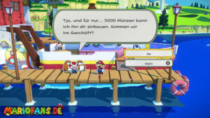 The Great Sea — Paper Mario: The Origami King walkthrough screenshot