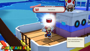 The Great Sea — Paper Mario: The Origami King walkthrough screenshot