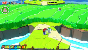 Club Island — Paper Mario: The Origami King walkthrough screenshot