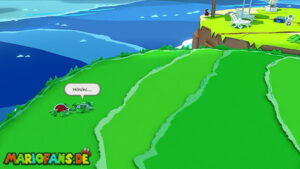Club Island — Paper Mario: The Origami King walkthrough screenshot