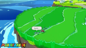 Club Island — Paper Mario: The Origami King walkthrough screenshot