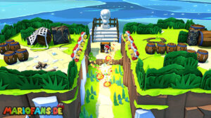 Hammer Island — Paper Mario: The Origami King walkthrough screenshot