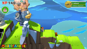 ? Island — Paper Mario: The Origami King walkthrough screenshot