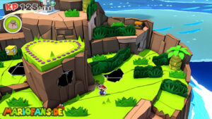 Heart Island — Paper Mario: The Origami King walkthrough screenshot