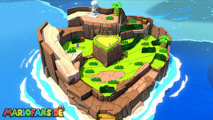 Heart Island — Paper Mario: The Origami King walkthrough screenshot