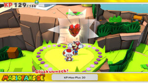 Heart Island — Paper Mario: The Origami King walkthrough screenshot