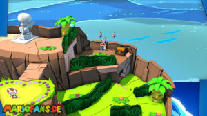 Heart Island — Paper Mario: The Origami King walkthrough screenshot