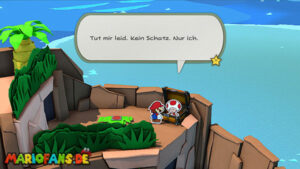 Heart Island — Paper Mario: The Origami King walkthrough screenshot