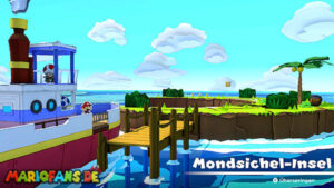 Full Moon Island — Paper Mario: The Origami King walkthrough screenshot