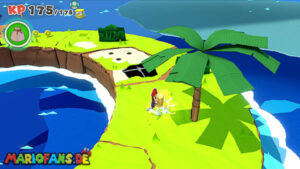 Full Moon Island — Paper Mario: The Origami King walkthrough screenshot