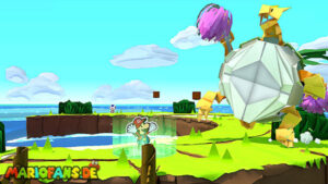 Full Moon Island — Paper Mario: The Origami King walkthrough screenshot