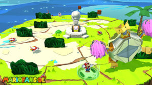 Full Moon Island — Paper Mario: The Origami King walkthrough screenshot