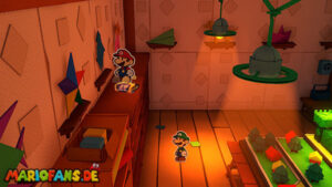 Mushroom Island — Paper Mario: The Origami King walkthrough screenshot