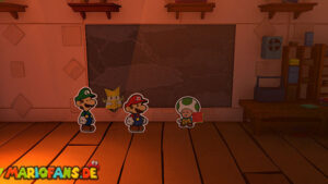 Mushroom Island — Paper Mario: The Origami King walkthrough screenshot