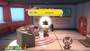 The Princess Peach — Paper Mario: The Origami King walkthrough screenshot