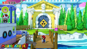 Sea Tower — Paper Mario: The Origami King walkthrough screenshot