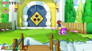 Sea Tower — Paper Mario: The Origami King walkthrough screenshot