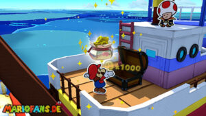 The Great Sea — Paper Mario: The Origami King walkthrough screenshot