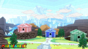 Diamond Island — Paper Mario: The Origami King walkthrough screenshot